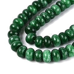 Natürliche weiße Jade perlen Stränge&nbsp;G-Q613-02A-12