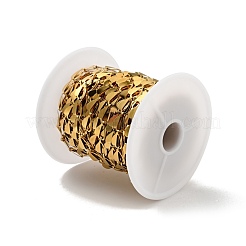 Cadenas de eslabones de corazón de acero inoxidable 304 con revestimiento iónico (IP)&nbsp;CHS-D035-01G