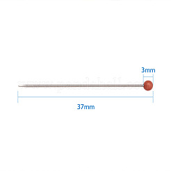 Multicolor 1 Box Länge 37mm runden Ball Karte heftet Push-Pins mit Nadelspitzen&nbsp;FIND-N0002-001-B