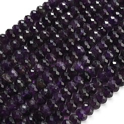 Natürlichen Amethyst Perlen Stränge&nbsp;G-C280-A07-02