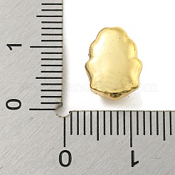 Perle di zirconi cubici trasparenti in micro pavè di ottone&nbsp;KK-G493-27G-02