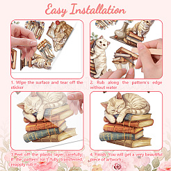 3 foglio 3 stili adesivi decorativi impermeabili in pvc&nbsp;DIY-WH0404-126
