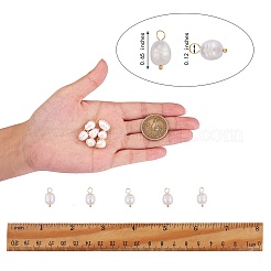 Natürliche kultivierte Süßwasserperlenanhänger&nbsp;PEAR-SZ0001-08