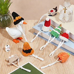 8 sombrero de muñeca de poliéster de 8 estilos&nbsp;DIY-SC0033-54C