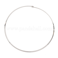3 mm 201 Edelstahldraht-Halskette&nbsp;NJEW-Z098-04P