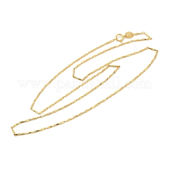 925 Sterling Silber verdreht bar Gliederkette Halsketten&nbsp;NJEW-H056-01B-G