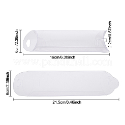 Transparente PVC-Kissenbox&nbsp;CON-WH0076-92A