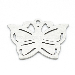 Pendentifs vierges estampés en acier inoxydable 201 anti-ternissement&nbsp;STAS-T008-001-1