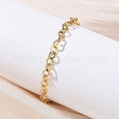 Rolo-Kettenarmbänder aus 304er Edelstahl für Damen&nbsp;BJEW-Z152-01G