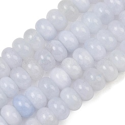 2 brin de perles de jade blanc naturel&nbsp;G-PA0001-23D