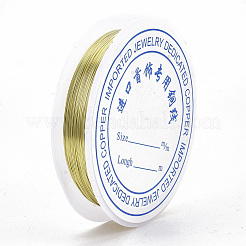 Fil de bijoux en cuivre rond&nbsp;X-CWIR-S002-0.4mm-02
