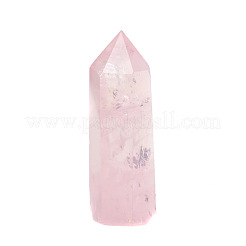 Torre de cuarzo rosa natural varitas de piedra curativa&nbsp;PW-WG74147-02