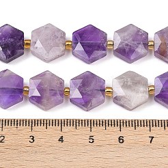 Natürlichen Amethyst Perlen Stränge&nbsp;G-G144-A07-01