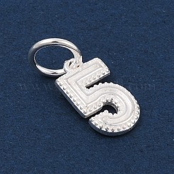 Série numérotée 925 breloques en argent sterling&nbsp;LS-STER-Q002-01F