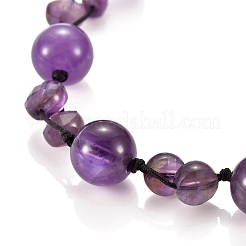 Bracelets de perles de nylon tressés réglables&nbsp;BJEW-JB05475-02