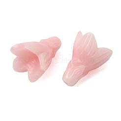 Perline intagliate in corallo sintetico tinto&nbsp;GG-CBA993E-02A-10