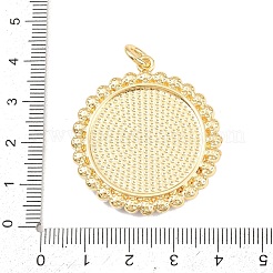 Messing mit Anhängern aus naturweißen Muscheln&nbsp;KK-C162-005A-G