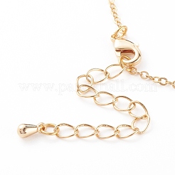 Bracelets en perles de morganite naturelle avec pierre de naissance de mars&nbsp;BJEW-JB06092-03