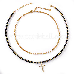 Religiöses Kreuz aus Edelstahl&nbsp;PO2692-1