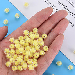 Perles en acrylique transparente&nbsp;TACR-S152-17A-SS2105