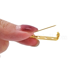 Accessori di spilla di ferro&nbsp;E023Y-G