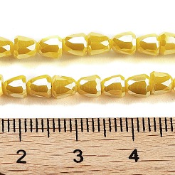 FilI di perline in vetro placcato&nbsp;EGLA-D030-P4mm-B01