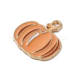 Pendenti smaltati in lega color oro per il giorno del ringraziamento&nbsp;ENAM-M002-01B-G