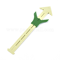 5-in-1-Gleitlehre aus Kunststoff zur Messung des Nählinealwerkzeugs&nbsp;TOOL-WH0121-05