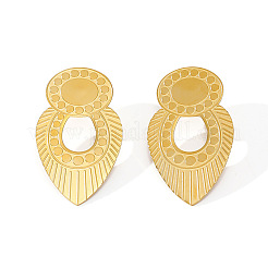 Boucles d'oreilles à tige en acier inoxydable 304&nbsp;WGEDCDB-01