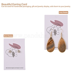 Karton Schmuck-Display-Karten&nbsp;X-CDIS-H002-01A-01