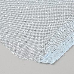 Tessuto in poliestere silver point&nbsp;AJEW-WH20006-90E