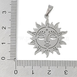 Anlaufgeschützte Anhänger aus 304er Edelstahl&nbsp;STAS-L279-033P