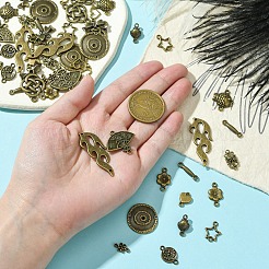 60 Stück 15 Stile Verbindungsanhänger aus Legierung im tibetischen Stil&nbsp;FIND-YW0005-19