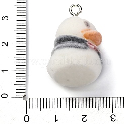 Flockige Harzanhänger&nbsp;FIND-S001-14E
