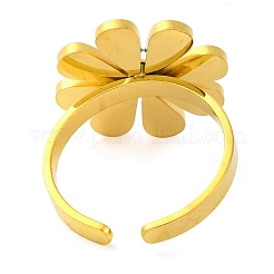 Anillos de esmalte de acero inoxidable 304 para mujer&nbsp;RJEW-U023-01G-01
