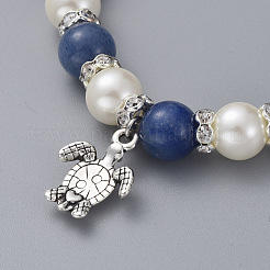 Strecken Charme Armbänder&nbsp;BJEW-JB04686-03