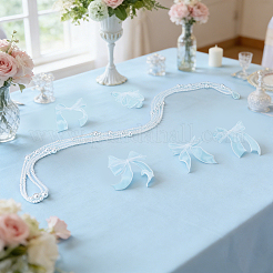 Décorations de fête en plastique ABS imitation perle&nbsp;HJEW-PH02544