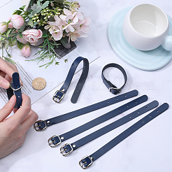Correas de equipaje ajustables de cuero de vaca&nbsp;AJEW-WH0007-11A