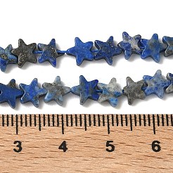 Natürlicher Lapislazuli Perlenstränge&nbsp;G-F817-A03-01