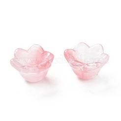 Perles en verre electroplate&nbsp;EGLA-D042-01