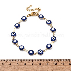 Ionenplattierung (IP) 304 Edelstahl-Gliederarmbänder&nbsp;BJEW-H511-02