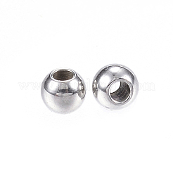 Perles d'espacement en acier inoxydable 304 anti-ternissement&nbsp;X-STAS-D448-071P