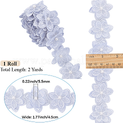2 Yard Blumen-Polyester-Spitzenbesatz&nbsp;OCOR-CY0001-19A