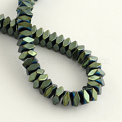 Chapelets de perles en hématite synthétique sans magnétiques&nbsp;G-R259-10G