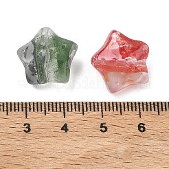 Mitte gefärbte Glasperlen&nbsp;GLAA-A043-02