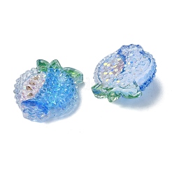 Cabochon decoden in resina epossidica trasparente con frutta&nbsp;CRES-I030-23F