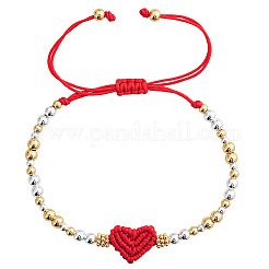 Verstellbare Armbänder aus geflochtenen&nbsp;EO3032-1