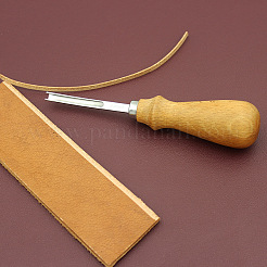 Biselador de borde de cuero de acero inoxidable&nbsp;PURS-PW0003-013A