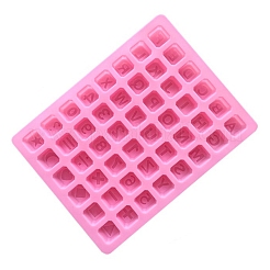Stampi in silicone con lettere e numeri a 48 cavità&nbsp;STAM-PW0003-25