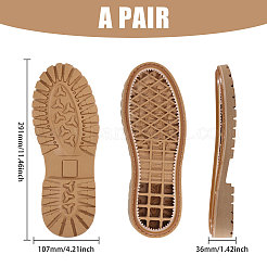 Réparation de semelles en caoutchouc de chaussures&nbsp;FIND-WH0366-120A-01